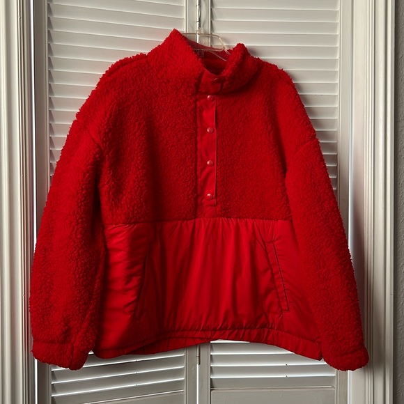 Lou & Grey Colorblock Cozy Up Sherpa Jacket - Picture 2 of 11